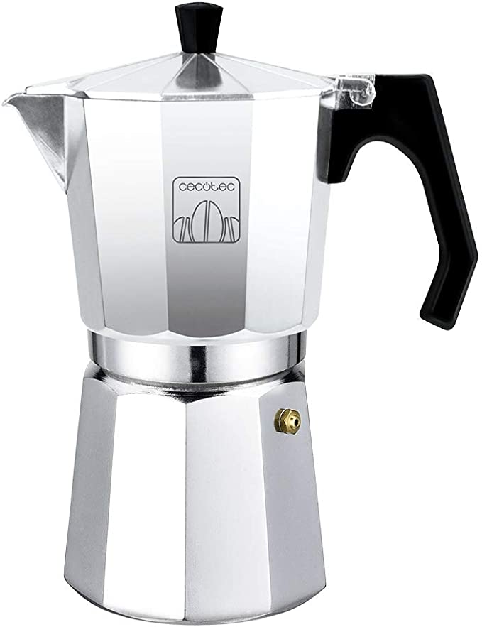 Cecotec cafetera Italiana MokClassic 1200 Shiny